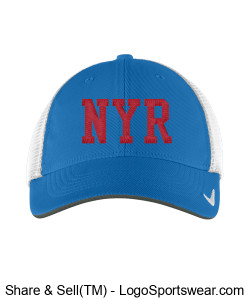 NYR Hat Design Zoom
